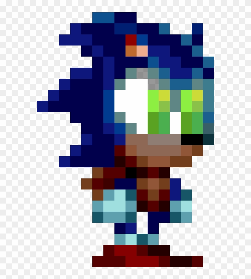 Dark Chibi Sonic - Sonic Cd Chibi, HD Png Download - 1184x1184(#4081435 ...