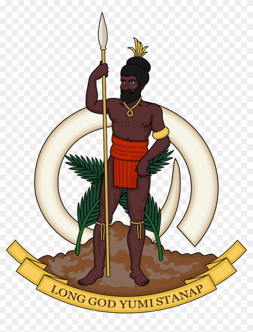 Coat Of Arms Of Vanuatu Vanuatu Government, HD Png Download