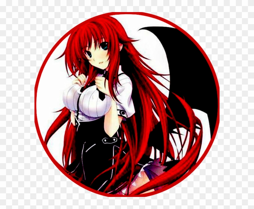 Dxd Rias Anime Freetoedit Rias Gremory Hd Png Download 612x612 4109831 Pngfind