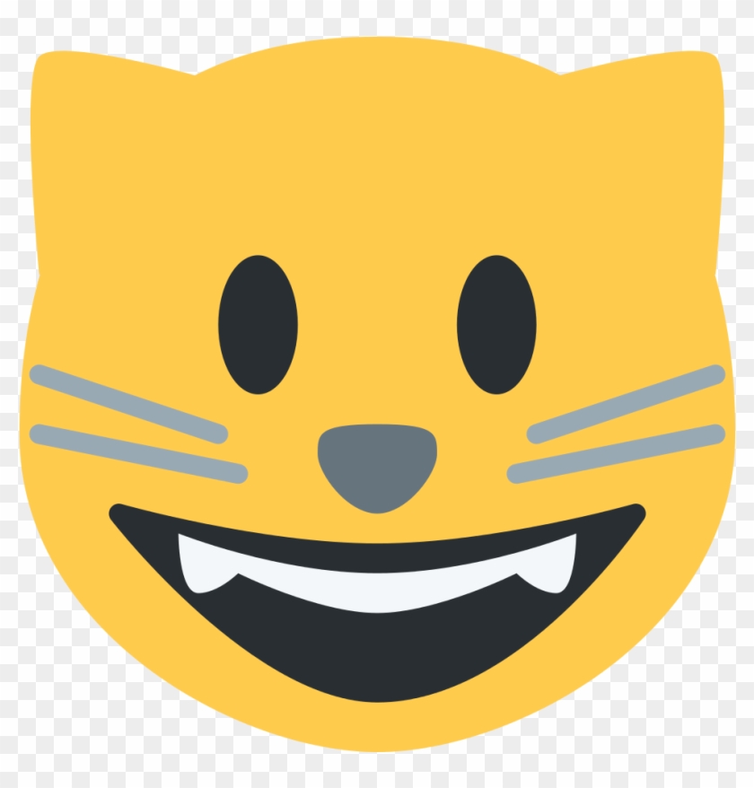 Smiley Cat Emoji, HD Png Download - 1024x1024(#4115641) - PngFind