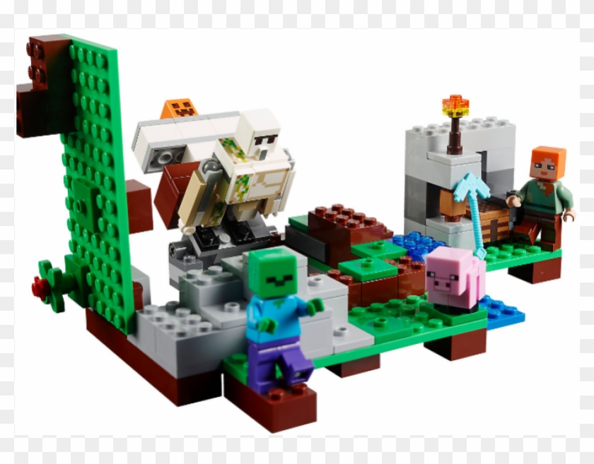 21123 - Minecraft Legos Golem, HD Png Download - 800x800(#4138689 ...