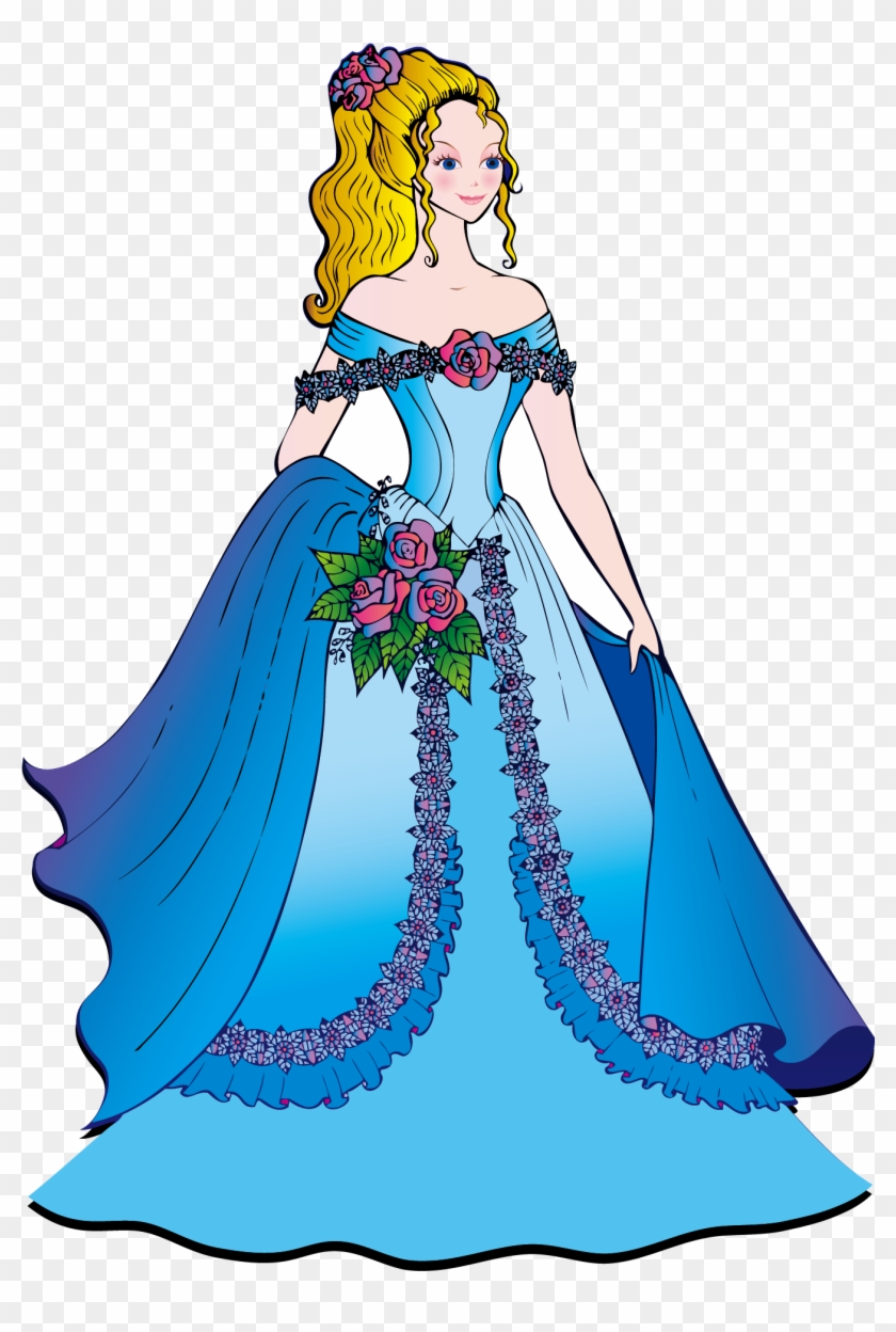 Платье принцессы мультяшное