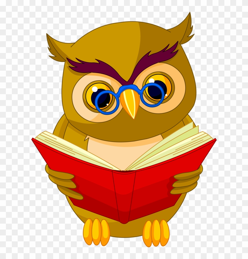 19 Owl With Book Svg Transparent Stock Huge Freebie Wise Owl