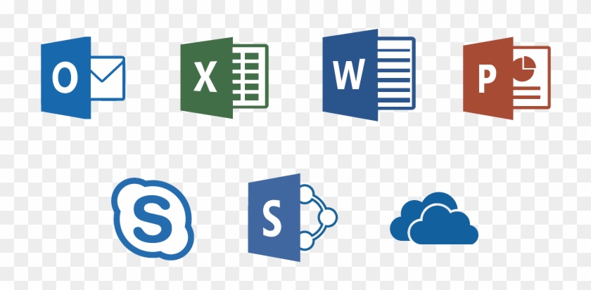 Office 365 Includes - Ms Office, HD Png Download - 802x401(#4178247 ...