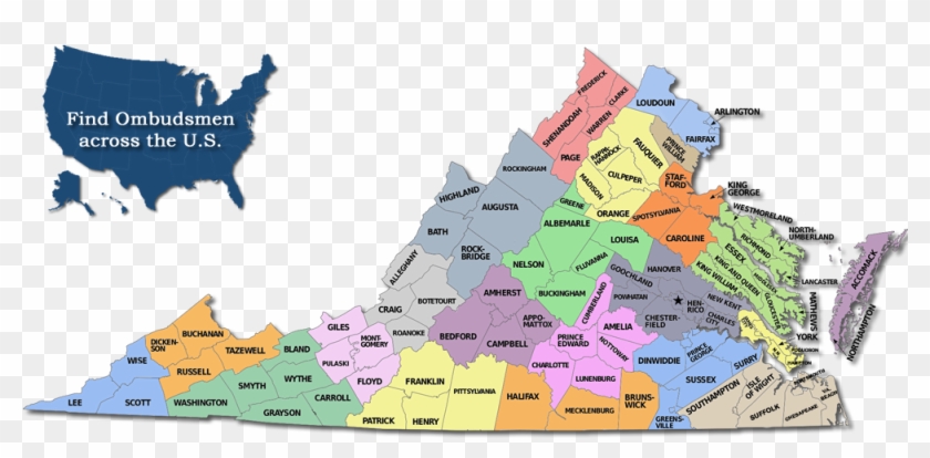 virginia state outline