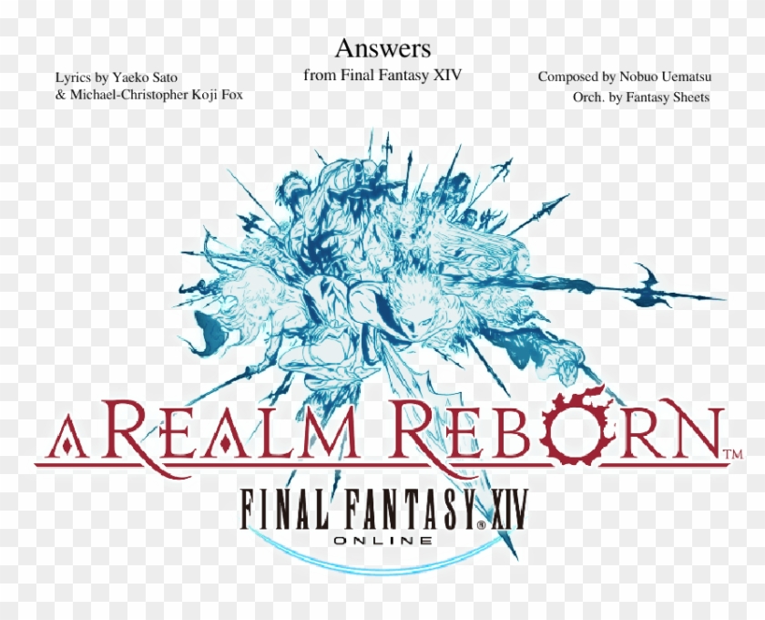 Final Fantasy Xiv Final Fantasy Xiv Soundtrack Hd Png Download 850x1100 Pngfind