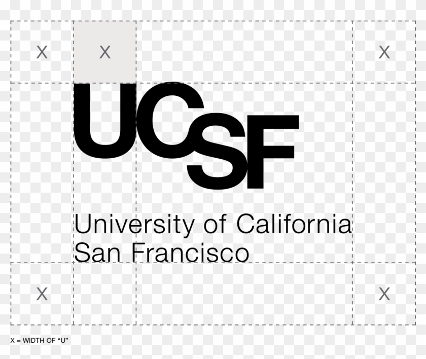 Ucsf Logo With Clear Space University Of California San Francisco, HD