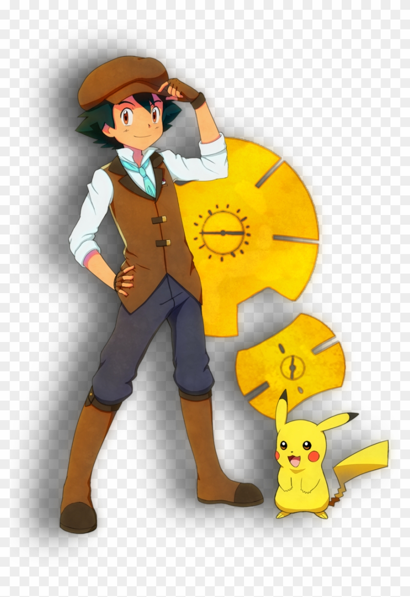 Ash And Pikachu Movie 19 By Thedarkgateway Daaus18 Ash Ketchum Movie 19 Hd Png Download 874x1230 Pngfind