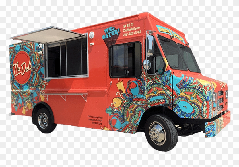 Summer Fun With Food Trucks - Nu Deli Food Truck, HD Png ...