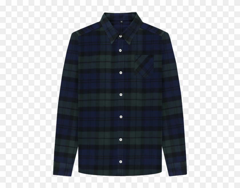 Green Check Men's Green Check Flannel Shirt - Plaid, HD Png Download ...