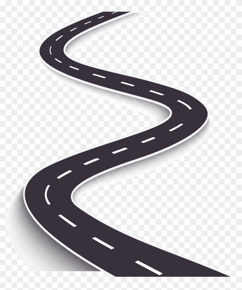 winding road png