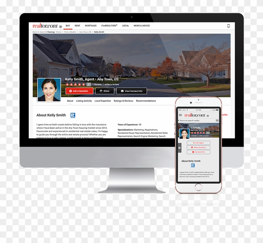 2 Nar Profile On Home Buyers And Sellers Website, HD Png Download