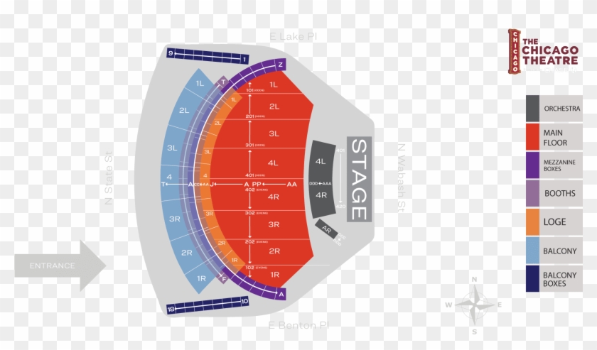 Chicago Theatre Seating Chart Views