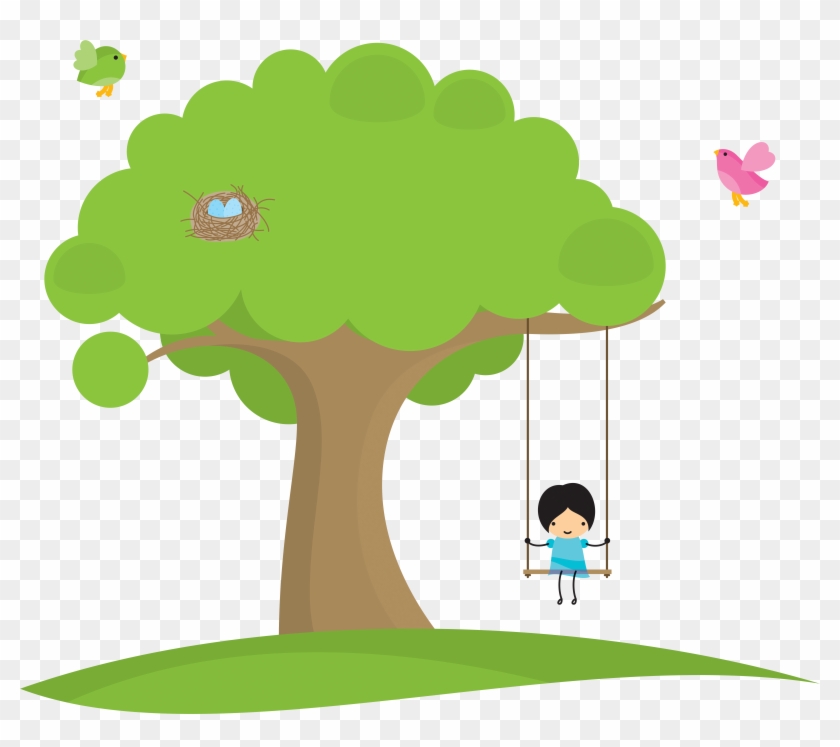 Parent Pointer Tree Swing Child Hd Png Download 7511x6808