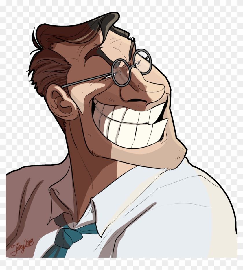 Smug Transparent Medic For All Your Smug Transparent - Cartoon, HD Png ...