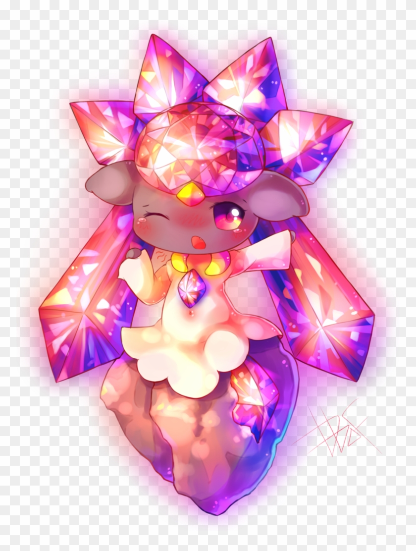 Picture Library Stock Diancie By D Ab F Pis On - Pokemon Diancie Kawaii