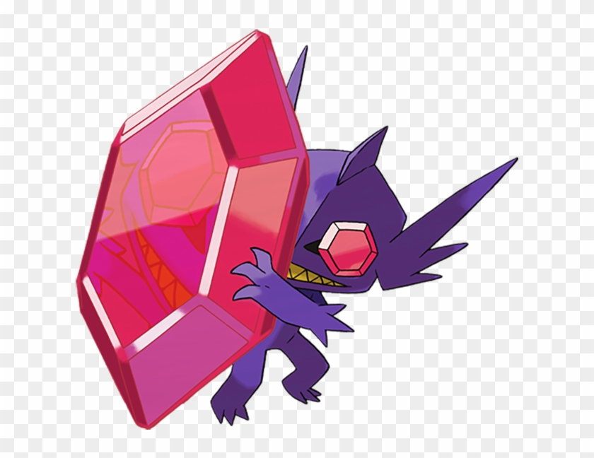 Desenho para colorir Pokémon MegaEvolução : Mega Sableye 302 302