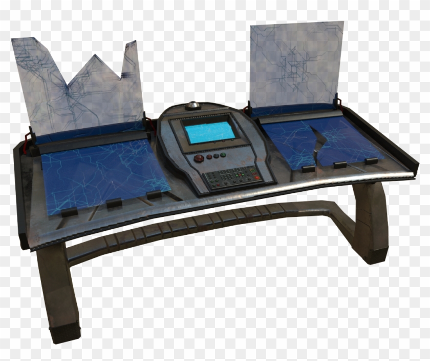 Scifi Game Assets - Table, HD Png Download - 1596x935(#4363350) - PngFind