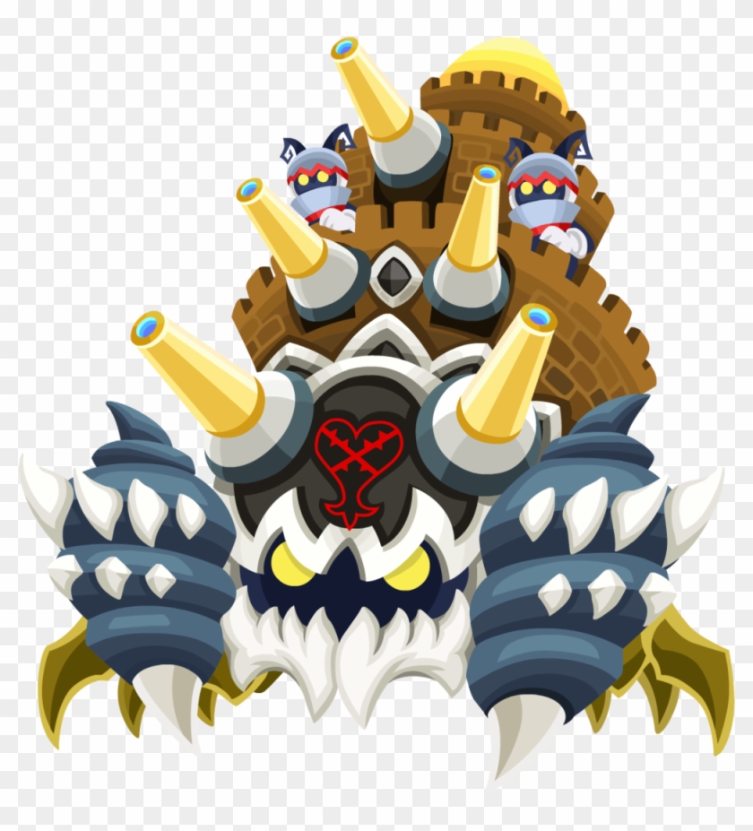 Kingdom Hearts Wiki B Kingdom Hearts Fortress Crab Hd Png Download 10x1058 Pngfind