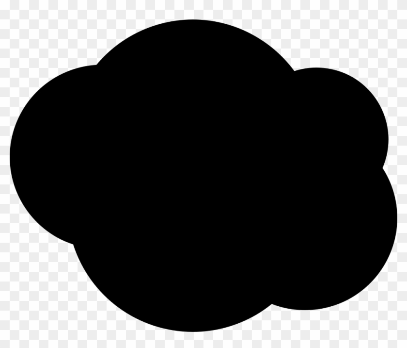 Black Cloud Svg Png Icon Free Download Silhouette Shapes Png Transparent Png 980x790 Pngfind