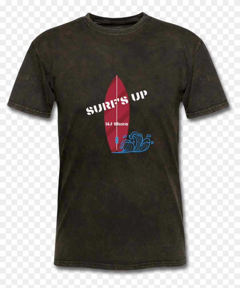 Surf's Up Nj Shore T-shirt - Windsurfing, HD Png Download - 1000x1000 ...
