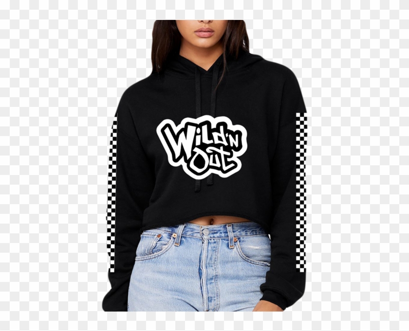 wild n out crop hoodie