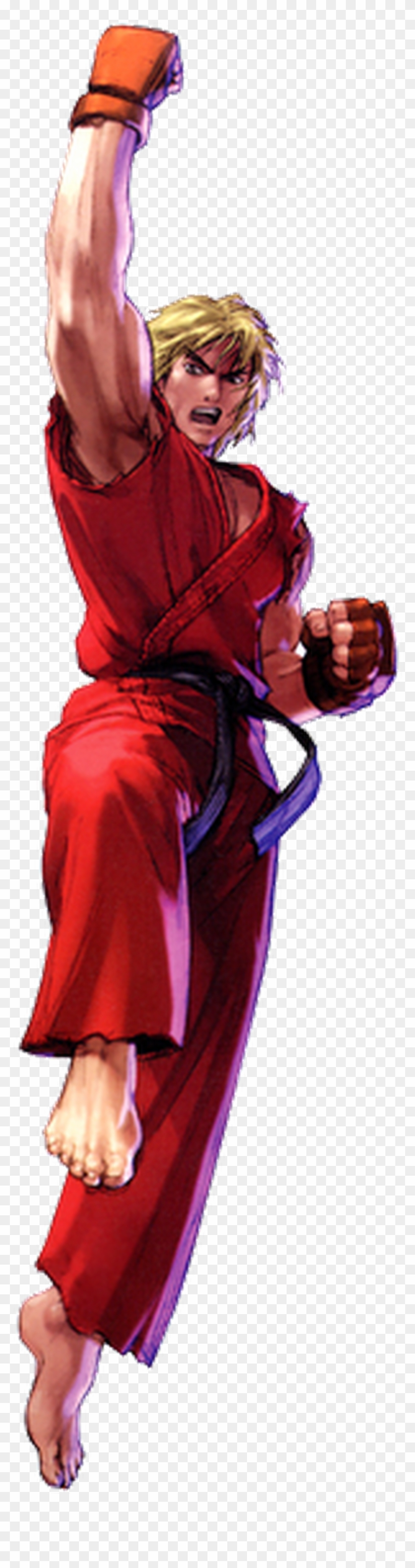 Ken Masters Street Fighter Wiki Fandom Powered By Wikia - Ken Street Fighter  Uppercut, HD Png Download - 1200x3204(#4494467) - PngFind