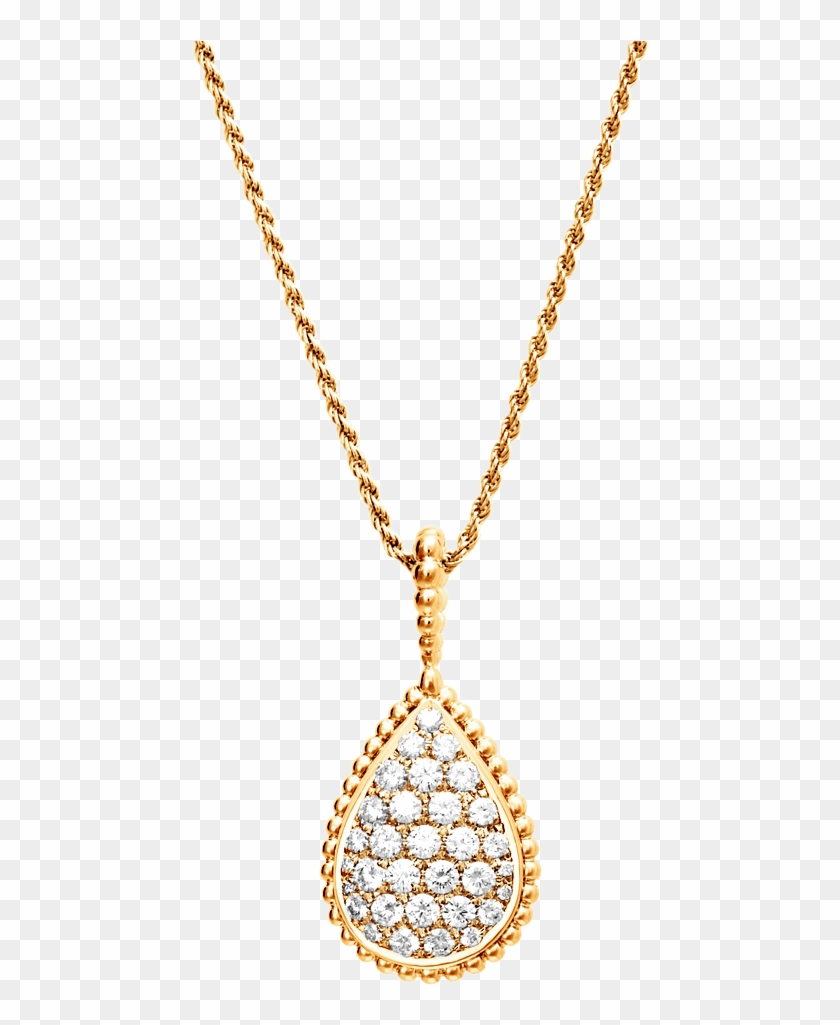 simple gold necklace with pendant