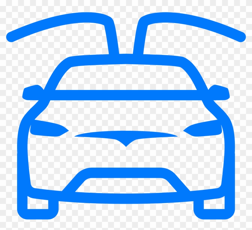 Tesla Vector Cool - Tesla Line Icon, HD Png Download ...