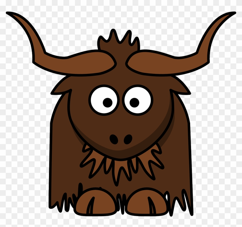 Asia Bovine Cattle Himalaya Yak Png Image - Yak Clipart, Transparent