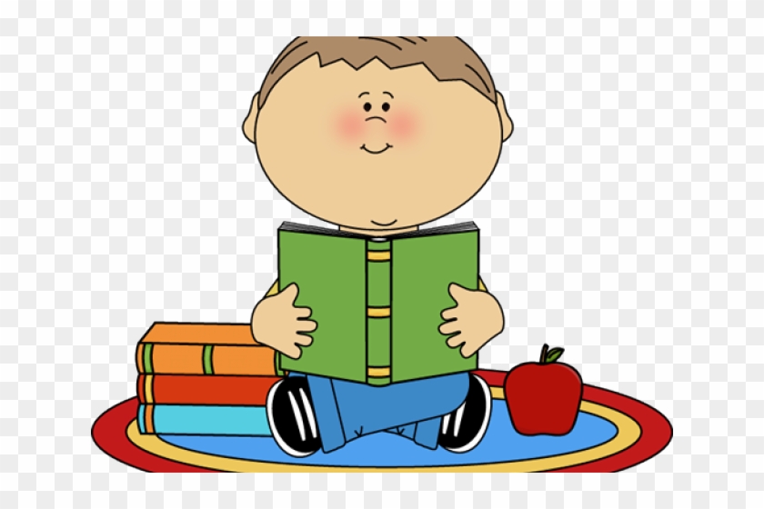 Boy Read Book Clipart, HD Png Download - 640x480(#4538888) - PngFind