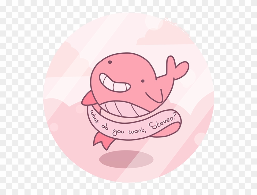 Transparent Whale Pink Steven Universe Quote Art Hd Png Download 600x591 4540659 Pngfind