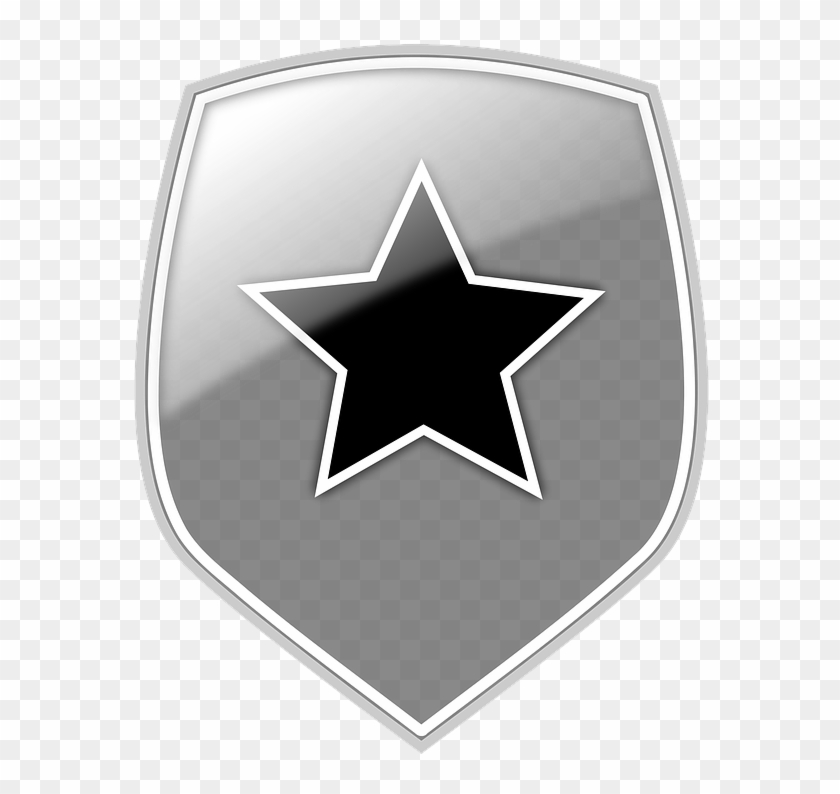 Badge, Shield, Emblem, Star, Protection - Video Star, HD Png Download ...