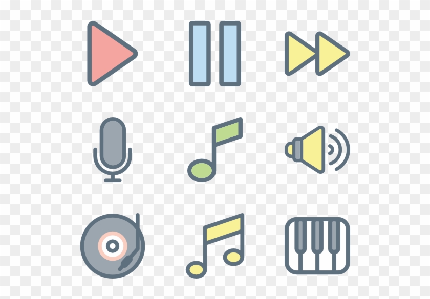 Music Music Icon Png Transparent Png Download 600x564 Pngfind