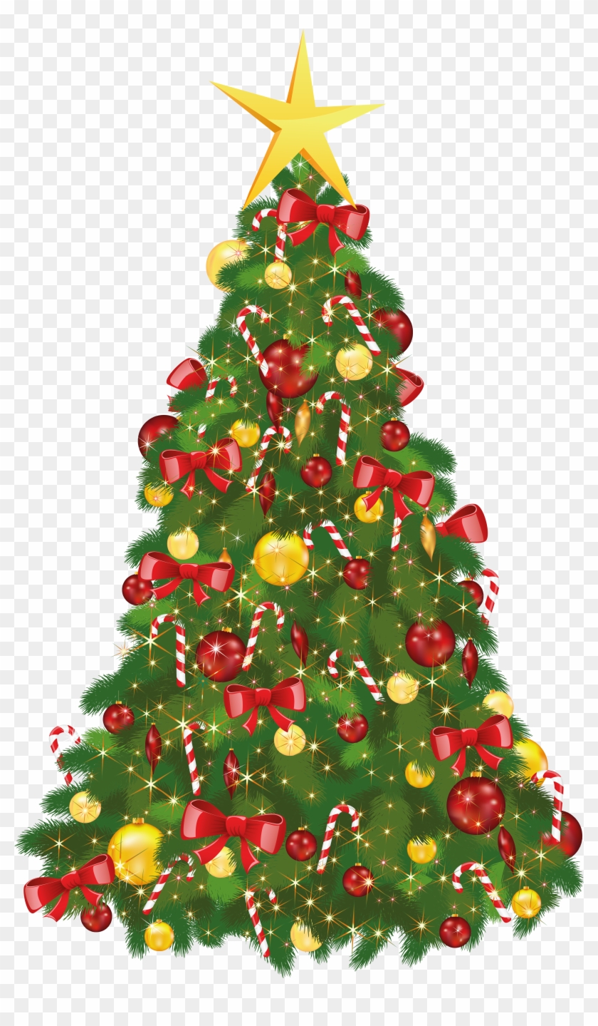 Christmas Tree Png - Clipart Vintage Christmas Tree, Transparent Png ...