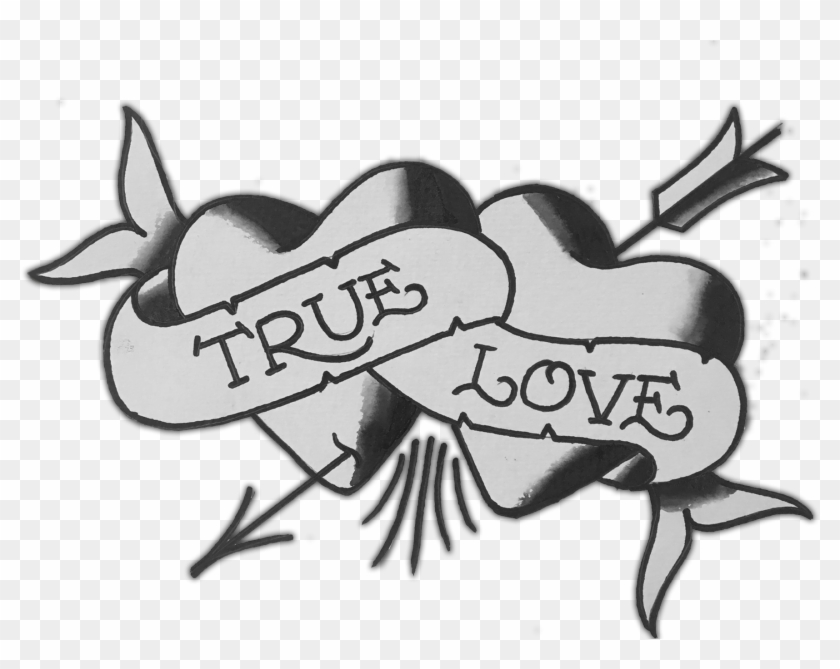 True  Love Ambigram Tattoo Instant Download Design  Stencil STYLE   Wow Tattoos