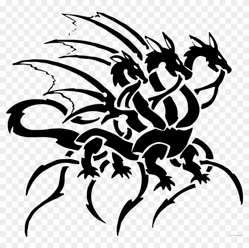 This Free Icons Png Design Of Tribal Dragon 54, Transparent Png ...