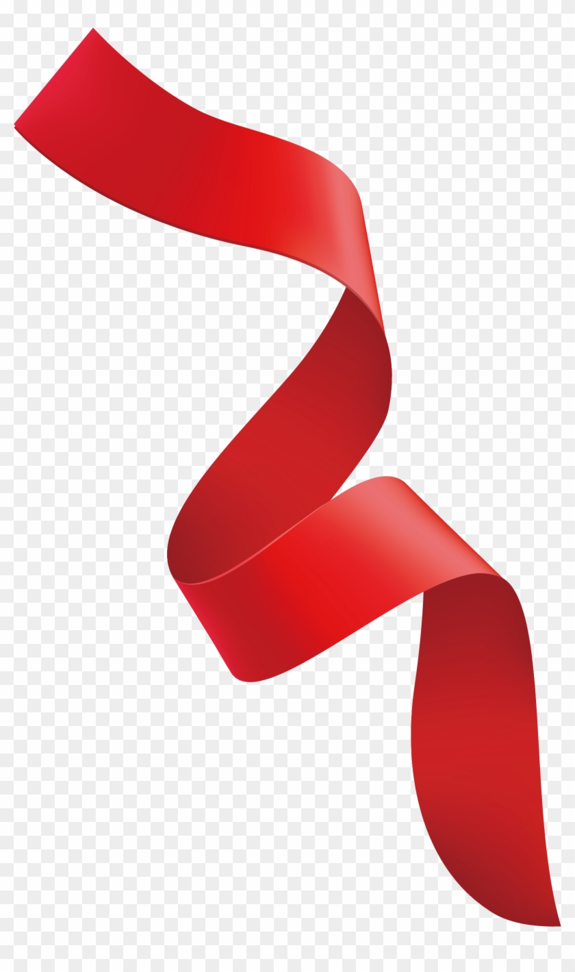 Red Curly Ribbon, HD Png Download - 1603x2632(#4630943) - PngFind