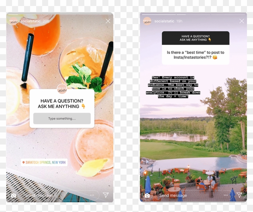 Social Static Instagram Question Sticker Brochure Hd Png Download 1140x800 4647658 Pngfind