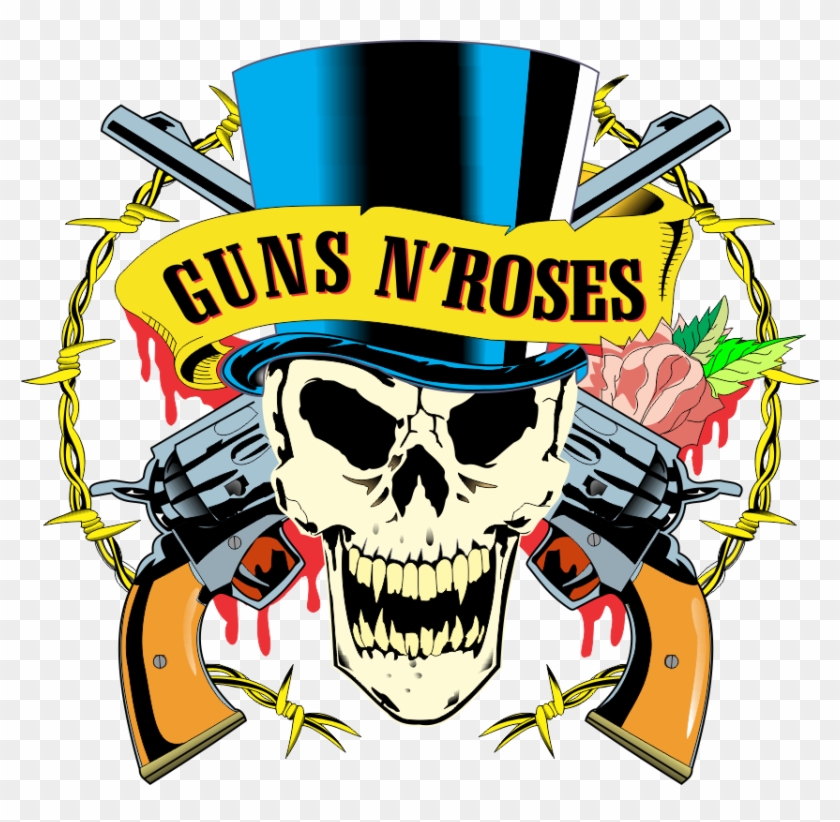 Guns N Roses Drawings, HD Png Download - 853x795(#4677739) - PngFind