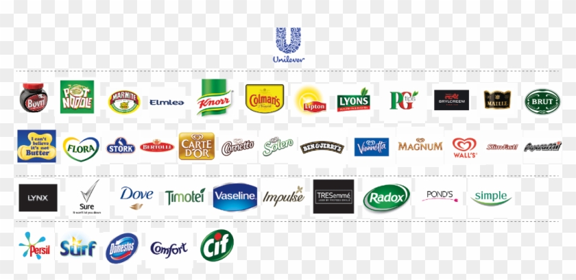 Partial Architecture Of Unilever Pluralistic Brand Architecture Examples Hd Png Download 1070x471 4680251 Pngfind