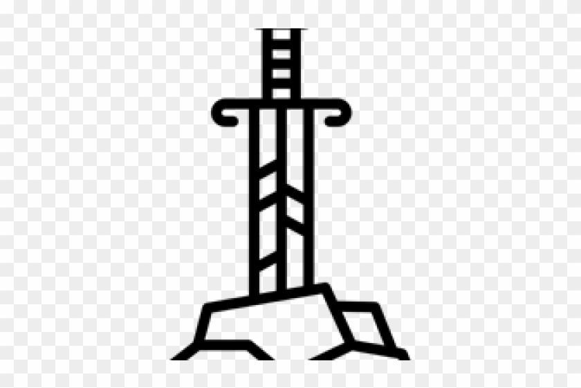 Sword Clipart Excalibur Sword In Stone Icon Hd Png Download 640x480 4691783 Pngfind