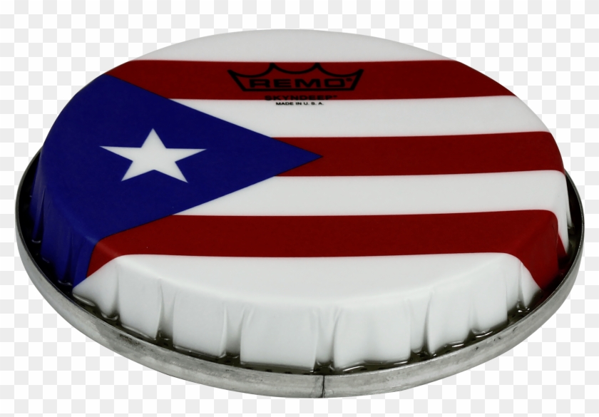 Remo R Series Skyndeep Bongo Drumhead Puerto Rican - Flag Of The United ...