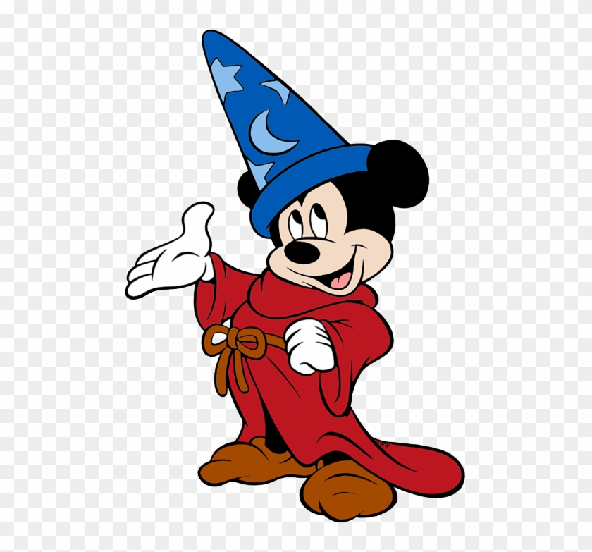 Mickey Mouse Wizard Clip Art