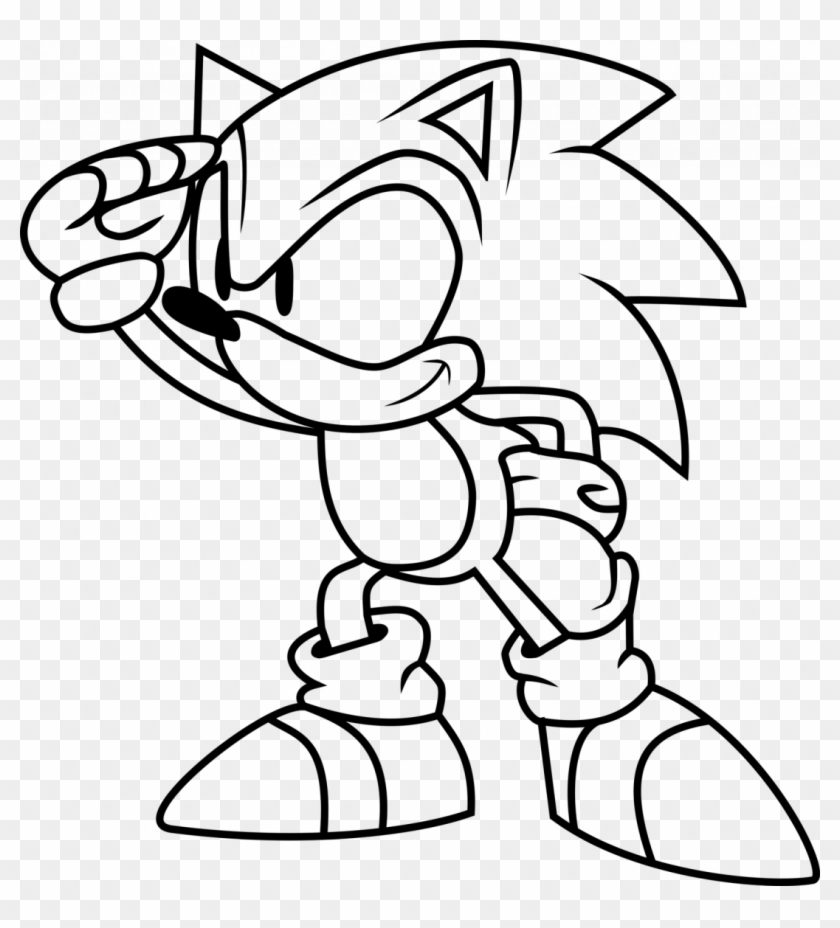 Coloring Pages Coloring Pages Sonic Book Shadow The Sonic Vector Line Hd Png Download 1084x1147 4714004 Pngfind - roblox bunny piggy colouring pages