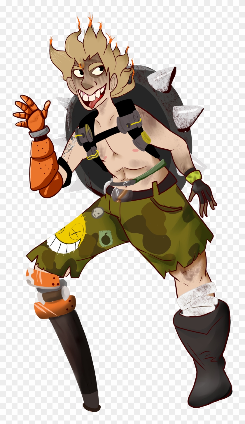 Junkrat - Cartoon, HD Png Download - 1280x1480(#4724270) - PngFind