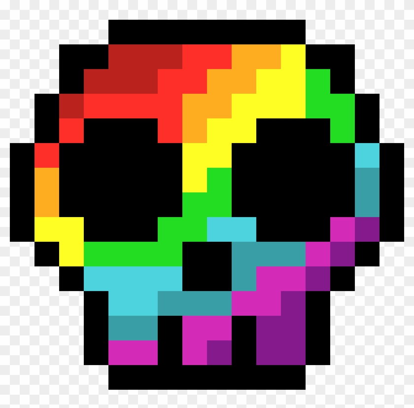Rainbow Skull Gomu Gomu No Mi Minecraft Hd Png Download 1600x1500 Pngfind
