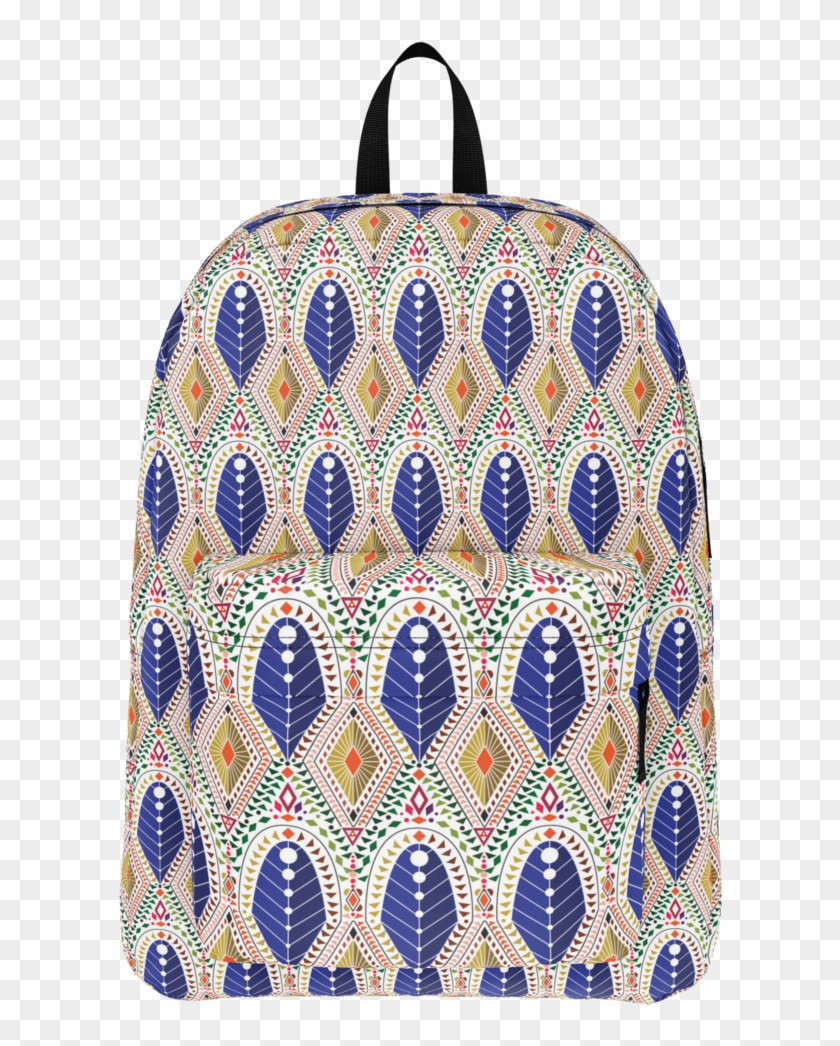 Geometric Pattern Backpack - Garment Bag, HD Png Download - 604x966 ...