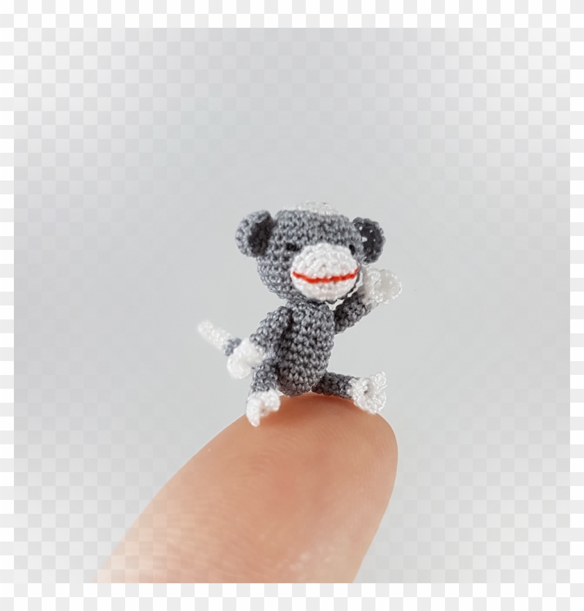 sock monkey teddy bear