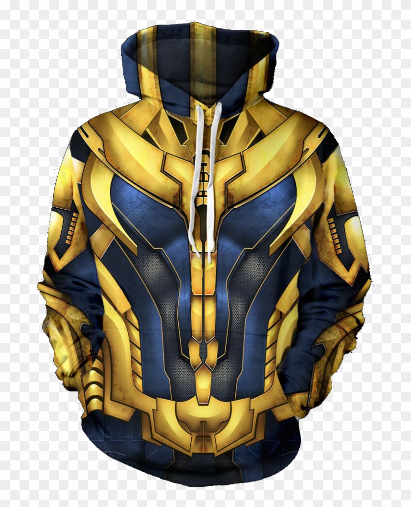 thanos 3d hoodie